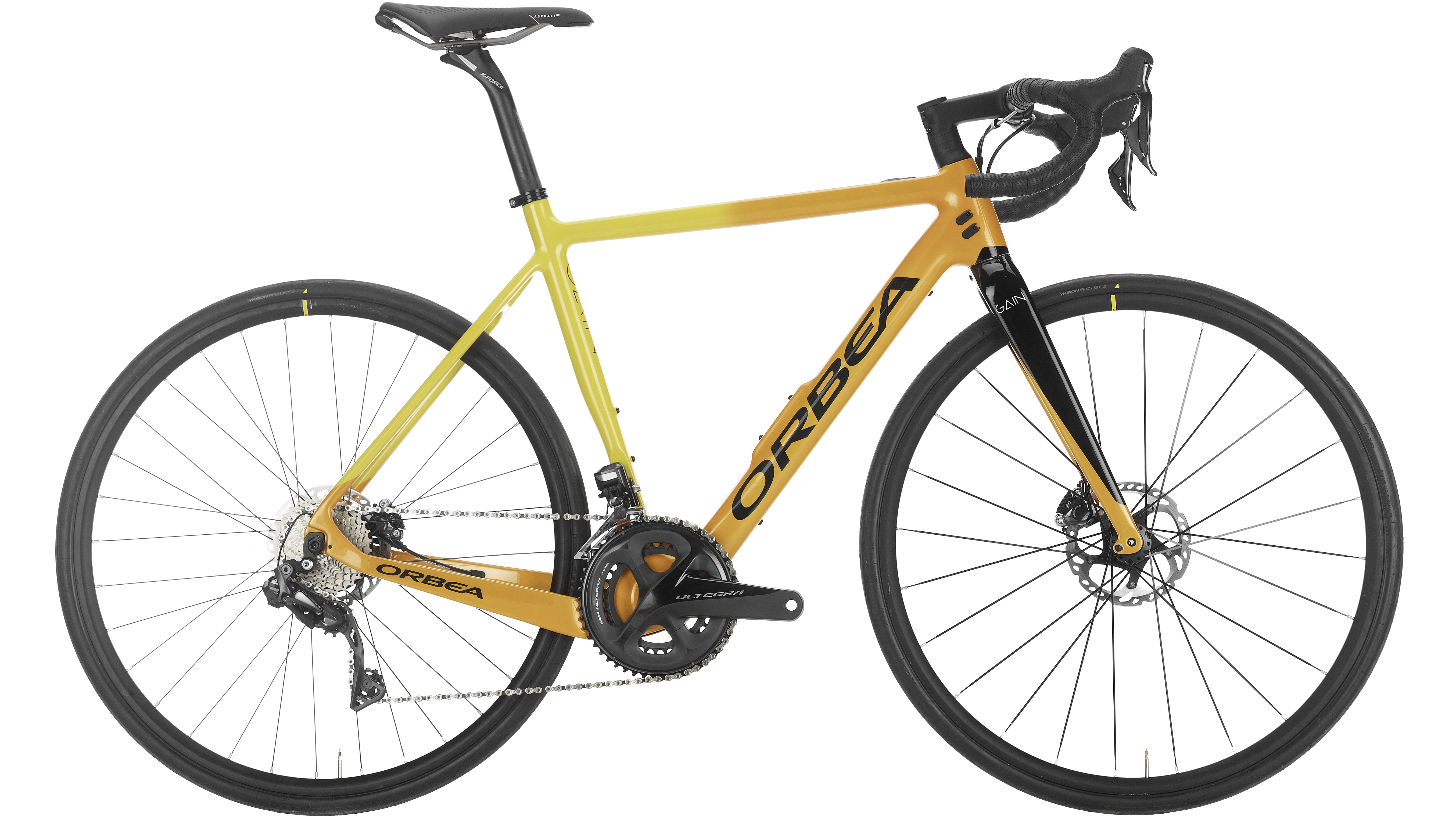 20mph electric yellow road bike Orbea Wild