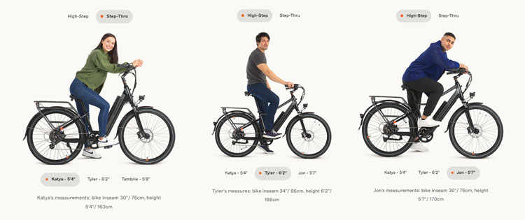 radcity 5 plus sizing