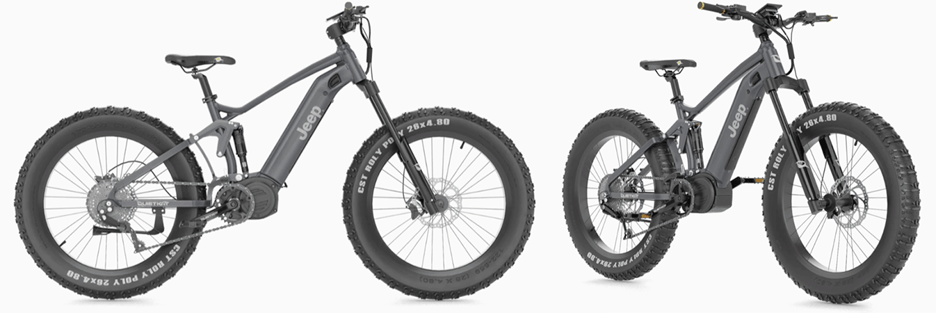 quietkat jeep fat tire electric bike 1000w